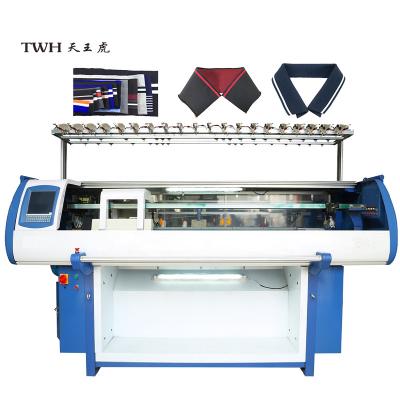 China High Speed Collar Knitting Machine Double System Rug Beanie for sale