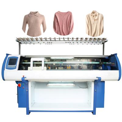 China Cheap Factory Price Collar Knitting Machine Sweater Collar Computerized Flat en venta