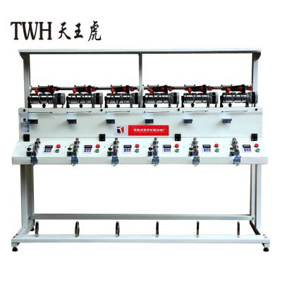 中国 Textile Yarn Winding Machine 12 Spindles Automatic Winding 販売のため