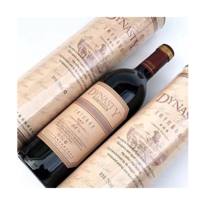 China Reliable VDT Wine Material High End Dry Flavor Dry Cabernet Vdt Red Wine In Glass Bottle for sale