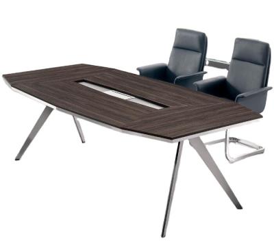 China Meeting Table Office Furniture Extendable Luxury Wooden Conference Table for sale