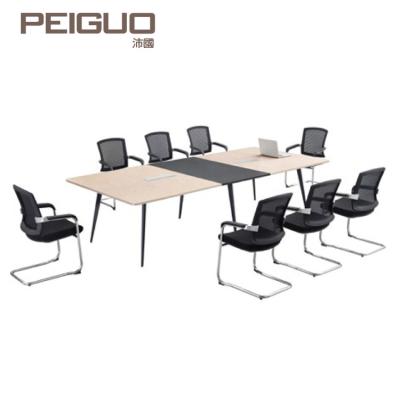 China Wooden Modern Design White Oak Big Size Conference Table Office Furniture for sale