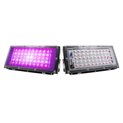 China Other AC220V LED Full Spectrum 50W LED Plant Growth Flood Light Fitolampy Lamps Phyto Growing Lamps For Plants Hydroponics Greenhouse for sale