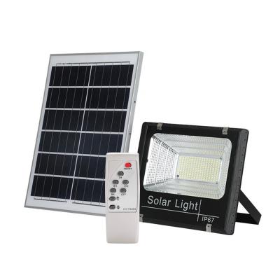 China 60W 100W 200W Outdoor Solar Floodlight LED Street Light Rechargeable Waterproof IP67 Waterproof IP67 Sunlight Powered Outdoor for sale