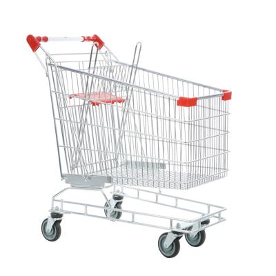 China Unveiling 2021 KaiJia 160L Best Australian Style Shopping Trolley Vending Trolley With Baby Seat for sale