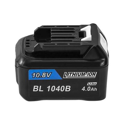 China Battery Charge Level Indicator Replacement Battery Pack for Makita 10.8V 4.0Ah CXT Combo Kits with BL1040B BL1041B Charge Indicator for sale