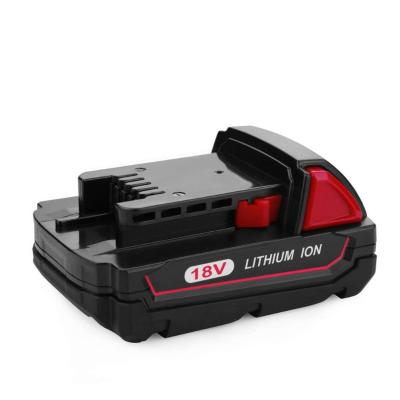 China Power tools N18 18v 3000mAh lithium ion battery fit for Milwaukees power tools cordless battery 1 layer for sale