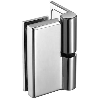 China Easy Installation Heavy Duty Satin Brass Shower Glass Door 90 Degree Wall To Hinge Glass Lifting Shower Screen Hinges For Bathroom Doors for sale