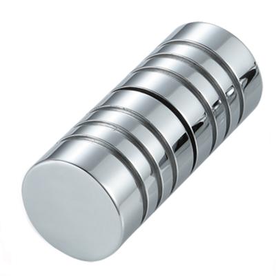 China Cylindrical Door Shower Sliding Glass Door Hardware Pulls Handle Knob for sale