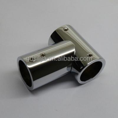 China To plug in 3way wall support bar and support bar stabilizer bar connector for shower glass door 3T-19 for sale