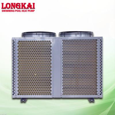 China Swimming Pool Heater 304 Stainless Steel R410a EVI 380V/50Hz Air Source Heat Pump Outdoor Swimming Pool for sale