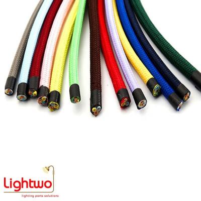 China Aerial Good Quality Textile Cable H03VV-F 3G0.75 for sale