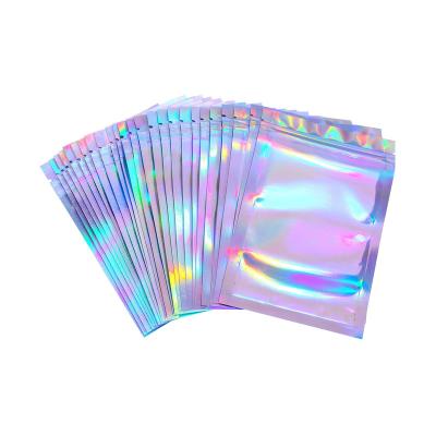 China Recyclable Roxyrolla Custom LogoZiplock Mylar BagsCandyDye Cut Mylar BagsMylar Bags Holographic for sale