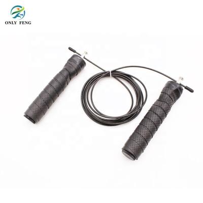 China Hot Sale New Product Black Fast Speed ​​Jump Headband Handle Heavy Weighted Jump Rope for sale