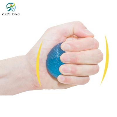 China Sports Toy High Quality Egg Shaped Squishy Stress Balls Hand Therapy Finger Exercise Squishy Ball for sale