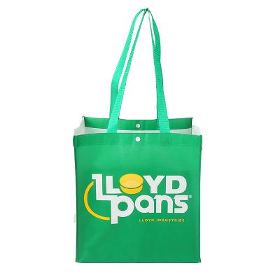 China High Quality Multi Color Eco Supermarket Shopper Packaging PP Laminated Non Woven Shopping TNT Bag for sale