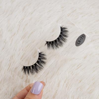 China Black cotton swab eyelash cluster minkmink whiskey lasheswholesale mink hair eyelashes for sale