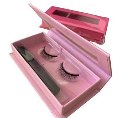 China Best False Eyelashes Natural Long Magnetic Cruelty Free Magnetic Lashes for sale