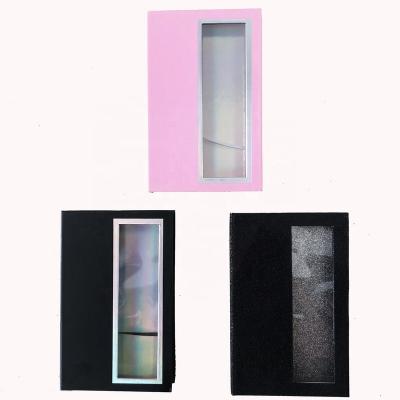 China Natural Long Strands Book 5 Pairs Empty Strand Book Eyelash Wholesale Boxes for sale