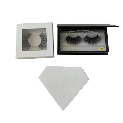 China Best Wholesale Recyclable For Empty Eyelash Boxes Black Gold And Silver Eyelashes Packaging Box for sale