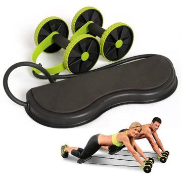 China Customsized Ab Wheel Push Up Waist Abdominal Leg Arm Exercise Ab Wheel Multifunctional Trainer Fitness Equipment Exercise for sale