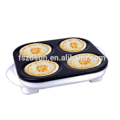 China Zosun Mini Electric Pancake Maker 4 Easy Operation Round Mini Crepes Are Easy To Operate for sale