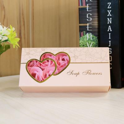 China Wholesale Soap Flower Soap Flower For Valentine's Day Rose Soap Flower Gift With Box Popular Soap Flower for sale