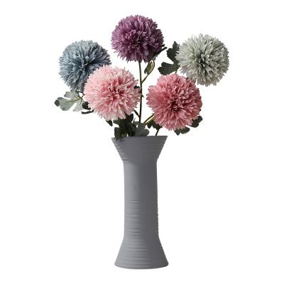 China Simulation Silk Flower Dandelion Flower Ball Home Decoration Wedding Attendance Artificial Flower for sale