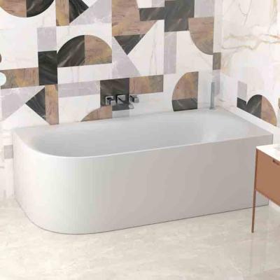 China 2022 Modern Solid Outdoor Acrylic Bathtub Free Standing Bathtubs for sale