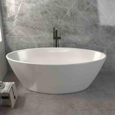 China Eco - Friendly Traditional Customized Acrylic Freestanding Tub Soaking Stylish Bathtubs For Apartment for sale