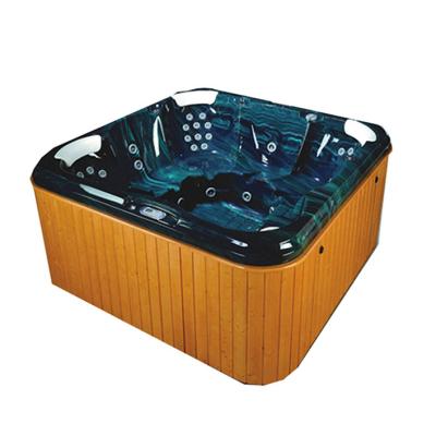 China Hotel Whirlpool Massage Bath Freestanding Hot Water Tub Massage Spa Tub Widely Clean Easy Clean for sale