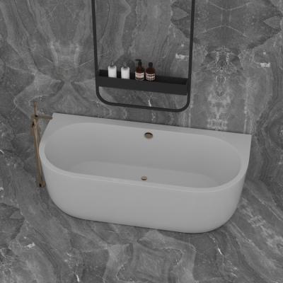 China 2022 Simplicity Modern Acrylic Bathroom Bathtub Three Side Skirt Three Side Bathtubs for sale