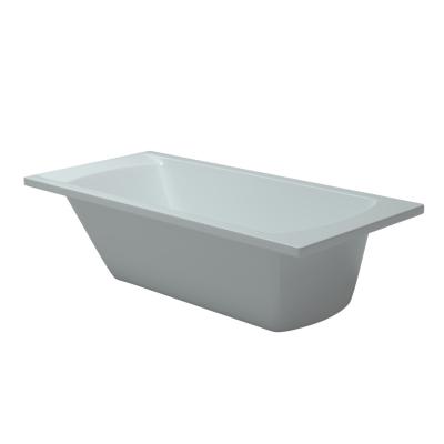 China Good Quality Low Price 150*75/170*75 Modern Rectangular Embedded Acrylic Bathtub for sale