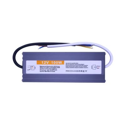 China 220V 110V AC to DC 24V 4.2A 100W for LED Strips Waterproof IP68 12V Switching Power Adapter 100w 24V 100W / 12V 100W Ultra Thin Power Converter for sale