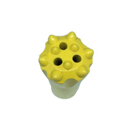 China Construction worksÂ   Rock Drilling Trolley Umbrella Drilling Connection Hydraulic Shaft Threaded Button Bit 43 45-75mm for sale