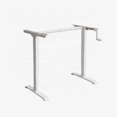 China Modern Office Furniture Height Adjustable Standing Crank Desk (Height) Adjustable for sale