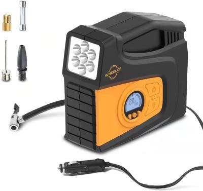 China Power Indicator Digital Auto Pump Portable Air Compressor USA Inventory Ready Tire Inflator for sale