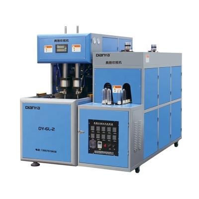 China DY-6L-2 Semi Automatic Bottle Extrusion Injection Stretch Blow Molding Machine PET 2cavity 6L for sale