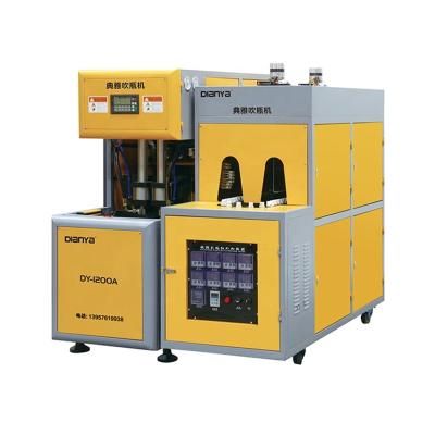 China DY-1200A Zhejiang Minimum Semi Automatic Pet Bottle Space Injection Stretch Blow Molding Plastic Machine for sale