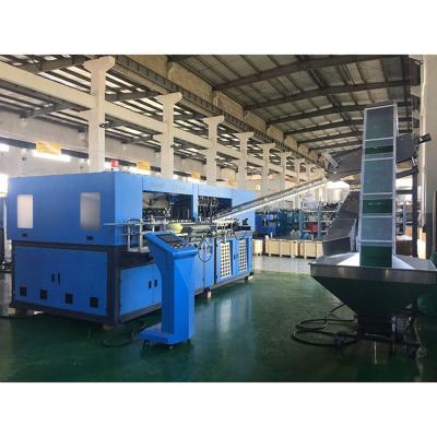 China DY-8000SF Automatic Servo Bottle Blow Molding Machine 8cavity 2liter Bottles PET Bottle Making Machine for sale