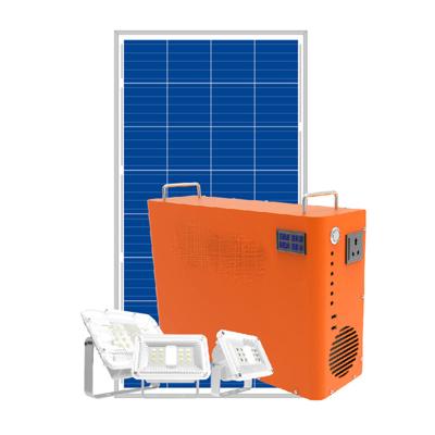 China New Design 12V/1kwh ​​Home Off-Grid Solar Power System Home Solar Power System for sale