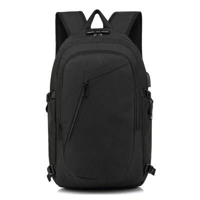 China With Single Breathable USB High Quality Sponge Rise Shoulder Straps Usb Laptop Backpacks Waterproof Travel Backpack for sale