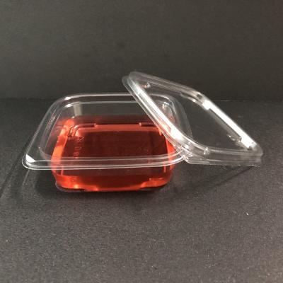 China Plastic Food Fresh Fruit Storage Box Disposable Seal Container With Lid for sale