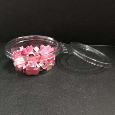 China Disposable Wholesale Plastic Take Away Fruit Salad Box Fruit Salad Bowl for sale