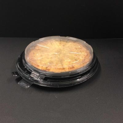 China Disposable professional plastic pizza box plastic container pizza making china plastic pizza tray for sale