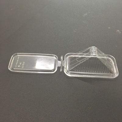 China Wholesale Food Grade Disposable Take Away Plastic Sandwich PET Packaging Box for sale