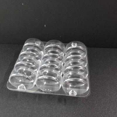 China Disposable Plastic Disposable Macaroon Cake Container for sale