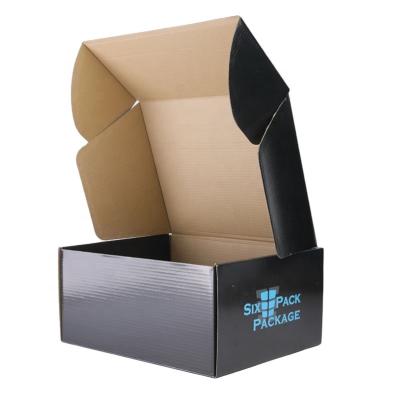 China Manufacturer Customized Recycled T-shirt And Biodegradable Clothes Materials Wholesale Folding Kraft Paper Packaging Box for sale