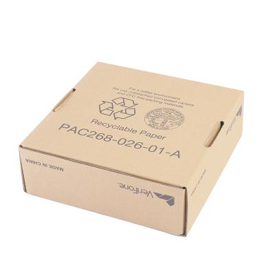 China Small Recyclable Custom Colorful Printed Corrugated Cardboard Mailing Folding Mailer Box Shipping Box With Logo for sale