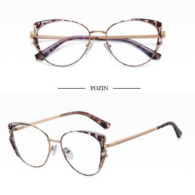 China For reading glass stainless steel blue light 2022 good quality cats sexy lady anti blocking computer game desktop prescription eyewear for sale